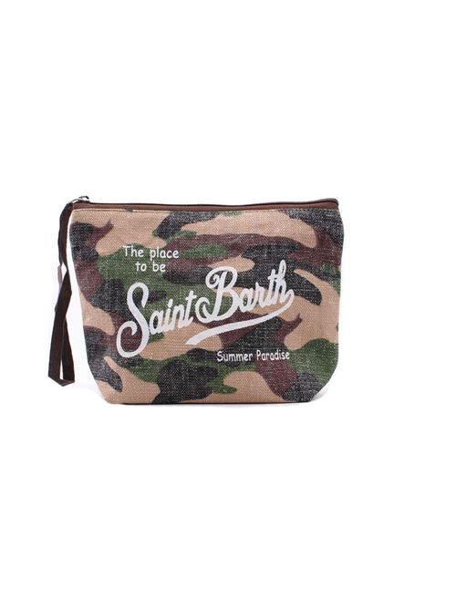 Pochette Aline MC2  in Lino fantasia camouflage Saint Barth MC2 | POCHETTE | ALI401997H54